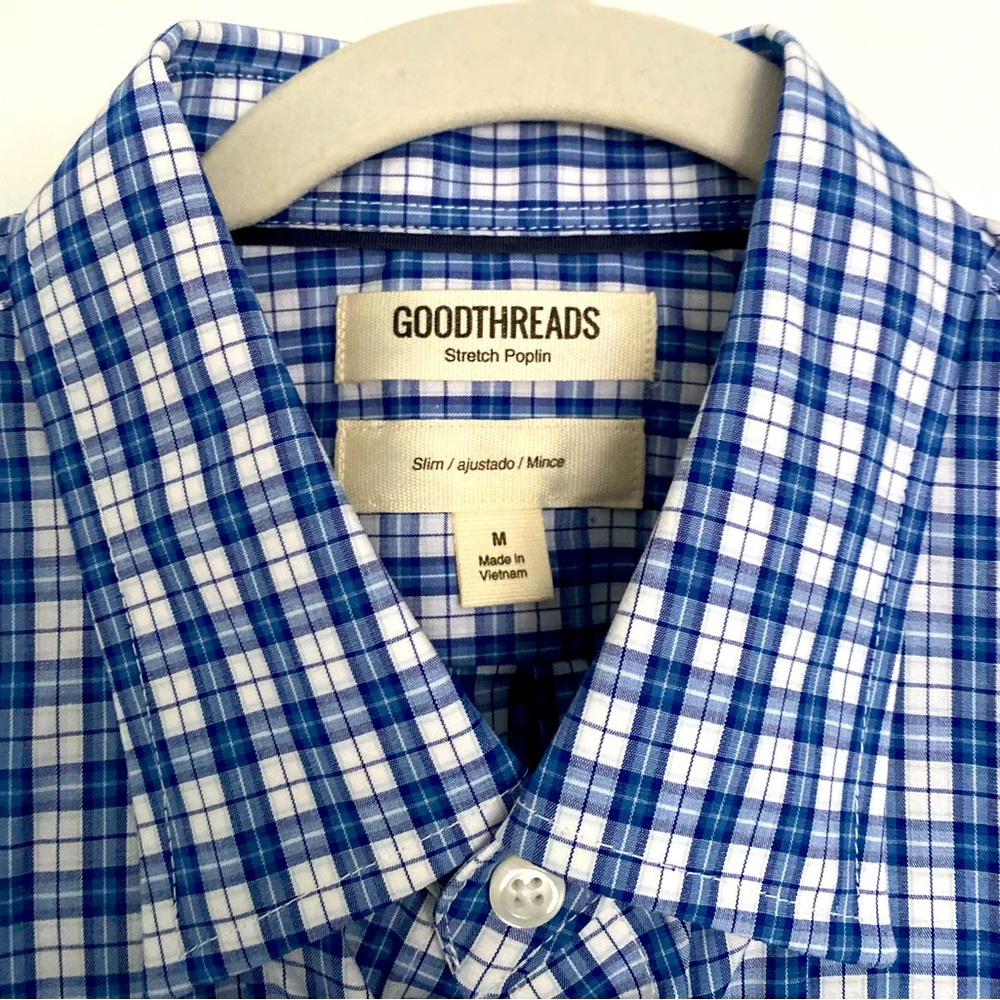 Mens cotton dress shirt.